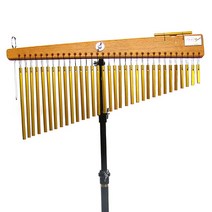 트로이 윈드벨 차임 골드 33음 스탠드포함