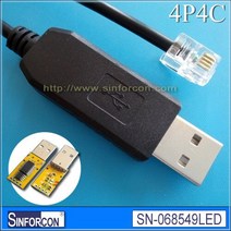 맞춤형 핀아웃 USB rs485-rj45 RJ11 모듈러 플러그 통신 케이블, 03 USB RS485 to 4P4C_04 1.8m