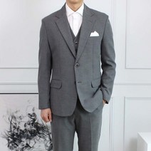 세컨에디션 차콜 봄 가을 캐주얼 단품 정장자켓