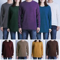 데님투나잇 남자 여자 ~5XL 빅사이즈 슬림 라운드 니트 얇은 데일리 10컬러 M10