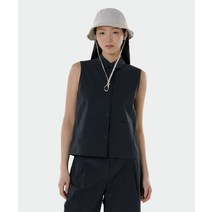 SNOWPEAK APPAREL S23MWRST23 루트 카라 나시 Navy