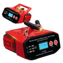 전기차충전기 전기차충전케이블 가정용 전기차 충전기 고출력 400W 12V-24V 배터리 충전기 30A 자동 지능, 01 미국