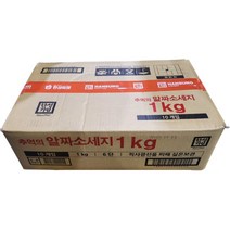 추억의알짜소세지 1KG한성BOX, 단품