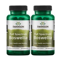 Swanson 스완슨 보스웰리아 800mg 60정 2팩, 1개