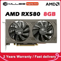 그래픽카드 채굴 amd rx 580 8gb 게임용 gddr5 256bit pci 3.0 ×16 hdmi1 dp2 gpu 컴퓨터 마이닝 placa de 비디오 카드, 없음