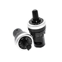 LA42DWQ-22 2k 가변저항 22mm 볼륨 포텐셔미터 옴 DIY 전위차계 회전식, AT318. 가변저항 LA42DWQ-22 2k