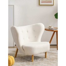 패브릭소파 등받이 인테리어 카페 모듈 스툴 1인용, 핑크