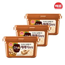 [무료배송]해표 순창궁 재래식 된장(1kg), 3개, 1kg