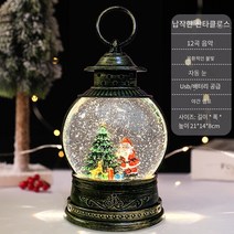 크리스마스 눈사람 빛나는 음악 상자 음악 상자 크리스마스 트리 바람 램프, 플랫 라운드 산타 클로스