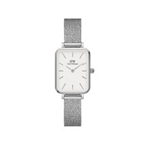 다니엘 웰링턴 QUADRO PRESSED STERLING DW 실버 스퀘어 여성시계