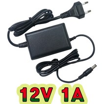 순흥전기 어댑터 12V 어댑터 시리즈 12V 0.3A ~ 10A 까지 생산 아답터 직류전원장치, 12V 1A 전원선일체형
