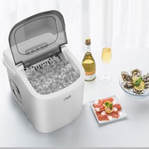 사용하기 편하고 가성비 좋은 캠핑 필수템 샤오미 CONAIR 스마트 제빙기 얼음 제조기 급속 제빙, HZB-16M화이트