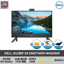 [DELL] 인스피론 올인원PC DNDT5415-WH03KR (8GB+NVMe 1TB 구성변경), 32GB, 1TB HDD
