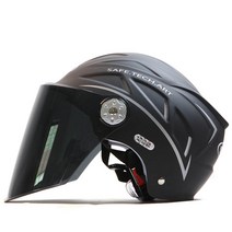 오토바이 헬멧 남여 반 가벼운 사계절 자외선 차단제, PEARL WHITE