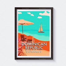 인테리어 diy장식 Taiwan Caribbean Enos Aires Krakow Poland Queenstown New Zend Barbados Dubai, 04 4_10 60X90CM No Frame