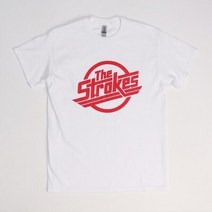 [ROCK AMERICA] ROCK T SHIRTS (STROKES WHITE) 스트록스 스트로크