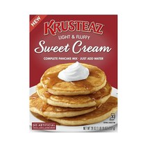 컴퍼니24 Krusteaz 컴플리트 버터 밀크 팬케이크 및 와플 믹스 가볍고 푹신함 946 4ml(32온스) 박스, 1.63 Pound (Pack of 1)