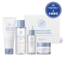 에스폴리오 어성초 기초 4종 세트(폼+토너+앰플+크림), 각1개씩, 1세트