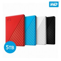 WD NEW My Passport Gen3 외장하드 5TB, 블랙, 상세페이지 참조