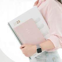 바이풀디자인 생각보관함 먼슬리 매니저 2023, 캐시미어 블루