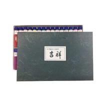 길상 분채 물감 30색 세트 No.1 동양화 한국화 민화