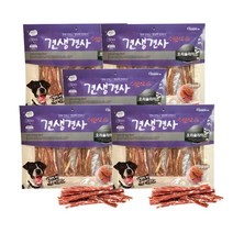 견생견사 플러스 대용량 간식 슬라이스 300g, 5개, 오리