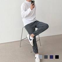 스트릿 스판 밴딩바지 휴가 남자 청 9부 밴딩팬츠