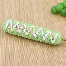 핫도그모형 음식 핫도그 치즈스틱 미니어처 카페 장식, 화이트 17x5cm