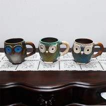 [RA†]부엉이컵(4b-120) 촛대 인테리어소품 캔들 들홀더 미니장식품 콘솔▨_ea, Ж C