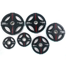 4홀 아이언불 중량원판 블랙 2.5kg 5kg 10kg 15kg 20kg (1개씩판매), 15kg1개