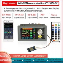 XYH3606 DC 부스트 벅 컨버터 CC CV 0-36V 6A 전력 모듈 조정 가능 실험실 공급 장치 가변 WIFF 앱, XYH3606 WIth WIFI
