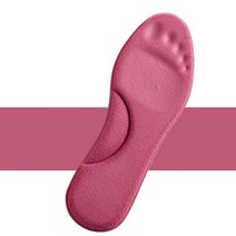 온열패드 USB 온열 전기 매트 전기요 방석 발을 위한 자기 가열 열 깔창 따뜻한 메모리 폼 아치 지원 쿠션 여자 겨울 스포츠 신발 패드, rose red_2XL