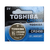 BMW 스마트키 전용 베터리 CR2450 도시바 Toshiba, 1개