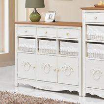 베스트리빙 [리퍼상품]로마 라탄 수납 서랍장/8단/9단 3color, 9단, 오크