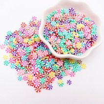 대량 5MM 박하 크리스마스 캔디 폴리머 클레이 조각 뿌리 설탕 점액 공예 DIY, [02] candy mix