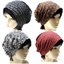 솔미네 면밴드두건 비니 항암모자 반다나 여성두건 헤어