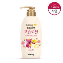 LG생활건강 핑크퐁 보습로션 380ml (복숭아향), 기타