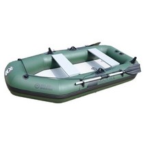 휴대용 PVC 풍선 보트 낚시 카약 카누 딩기 세트 2.6 M 3 인용 액세서리 포함 수상 스포츠, [03] Armygreen