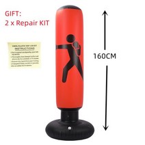 가정용샌드백 복싱 센드백 용품 160cm 권투 펀칭 백 풍선 프리 스탠드 텀블러 무에타이 훈련 압력 릴리프 바운스 백 샌드백 킥복싱 백, 160cm D