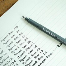가는펜 컬러 라이너펜 세필펜 일러스트펜 신기한볼펜, 0.5mm / 다크브라운(76)