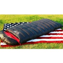 아웃도어랜드마크 올베리 덕다운 침낭 머미형 사각형, one color/사각형