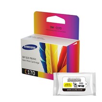 삼성전자 정품잉크 INK-M170검정 C170컬러 옵션선택 SL-J1760W SL-J1760FW SCX-1365 SCX-1360, 정품_C170(컬러), 1개