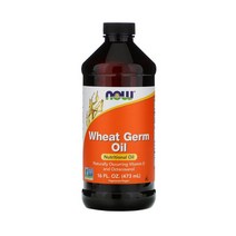 나우푸드 Wheat Germ Oil 473ml 윗 점 오일 비타민E 식이섬유 Dietary Fiber 밀 배아 오일