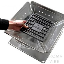 VEDANA 주철숯받침대 재받이, S
