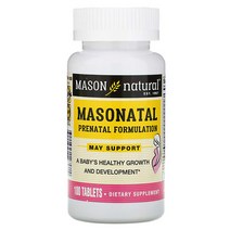 메이슨네츄럴 Masonatal Prenatal 포뮬러 종합비타민 100정 멀티비타민