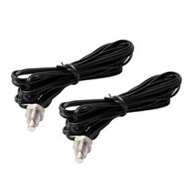 오픈온도계 요리 디지털 측정기 전자 냉장고 오븐 자동 온도계 습도계 2pcs ntc 10k 서미스터 온도 센서 m8 스레드 프로브 케이블 온수기 용 방수 온도 컨트롤러, 3m