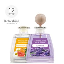 [토마토마토] 기분좋은 아로마 차량용 방향제 디퓨져 100ml (12종) &_+sn7793EA, 나그네쿠팡 피톤로즈 마리