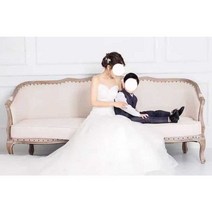 유럽풍 소파 3인용 패브릭 원목 거실 럭셔리 아메리칸, 3. 3인용-우드 프레임(매트탈부착불가)