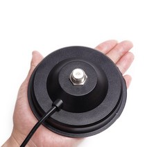 baofeng tyt qyt kt-7900d baojie bj-218 모바일 라디오 안테나 용 5m 연장 동축 케이블이있는 큰 자기 마운트베이스 12cm