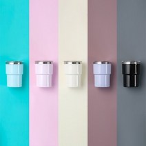 [미듬] 디셋 미니 데스크 텀블러 350ml, 아이보리